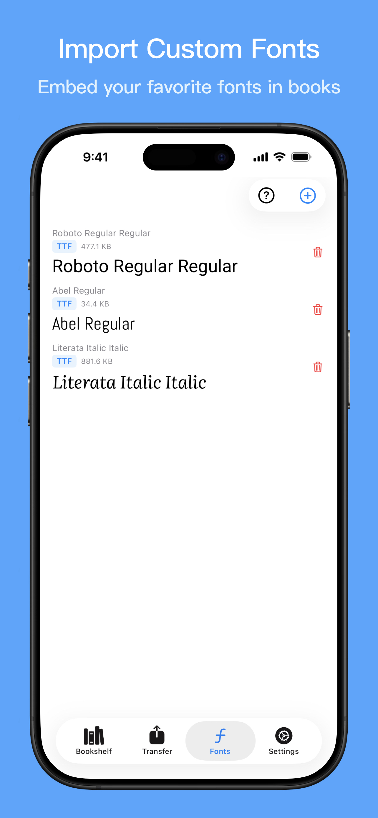 Start wireless transfer to Kindle