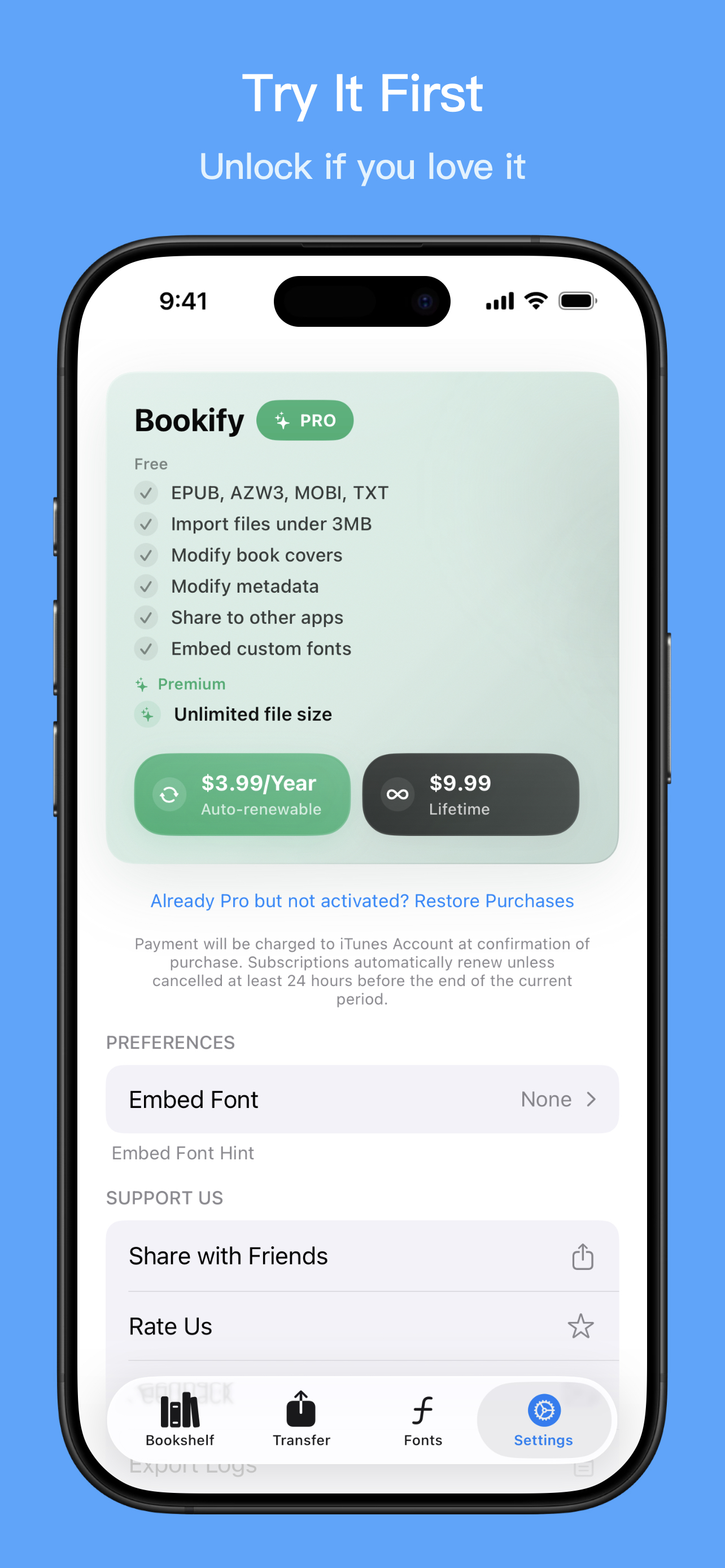 Download books on Kindle browser